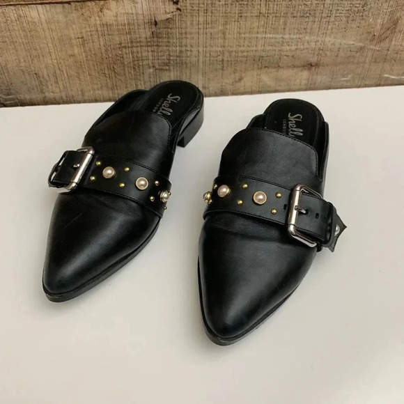 Shellys London Fatara Leather Mules - Picture 8 of 8